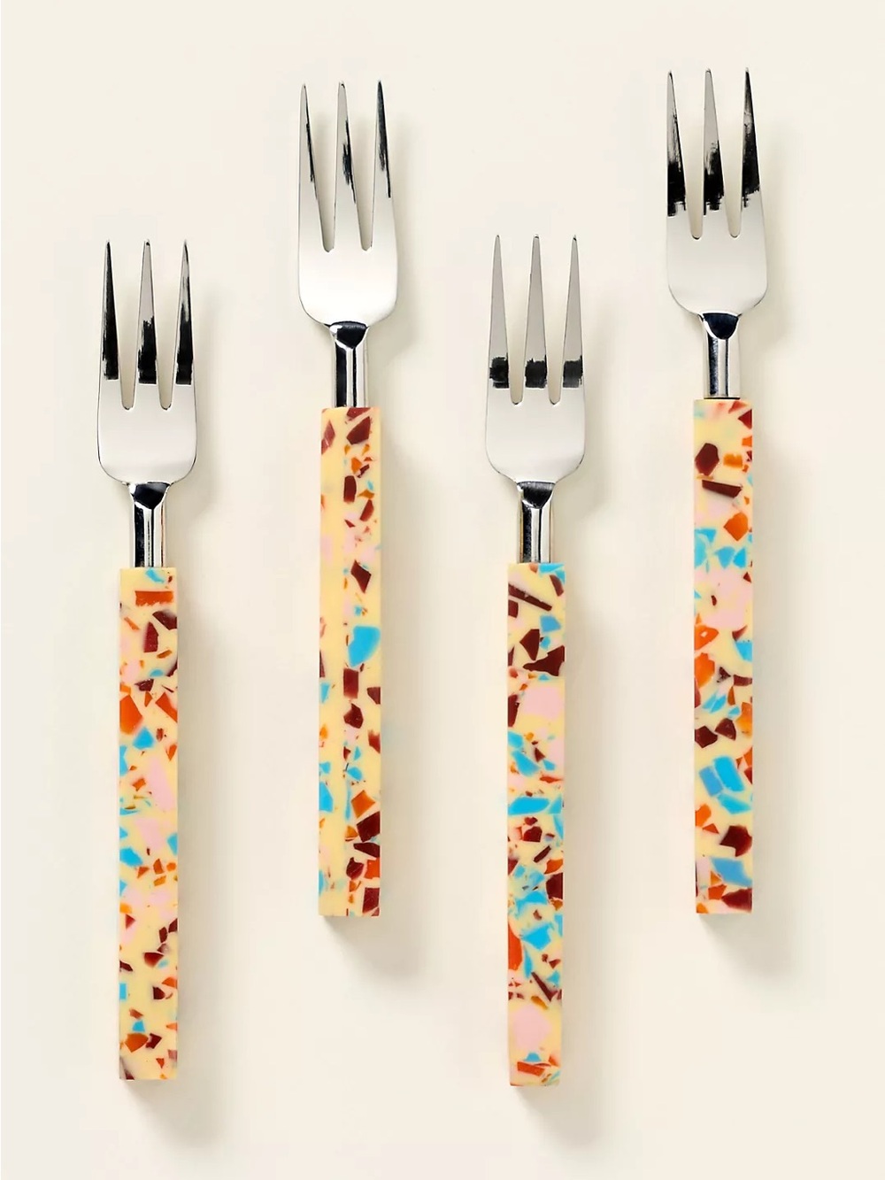 NWT Anthropologie Gaetano Appetizer Forks (Set of 4)